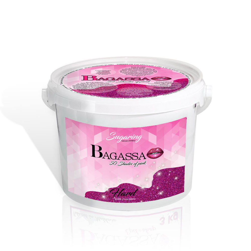 Bagassa 50 shades of pink Hard - pasta de zahar Ciocolata roz 3000 gr